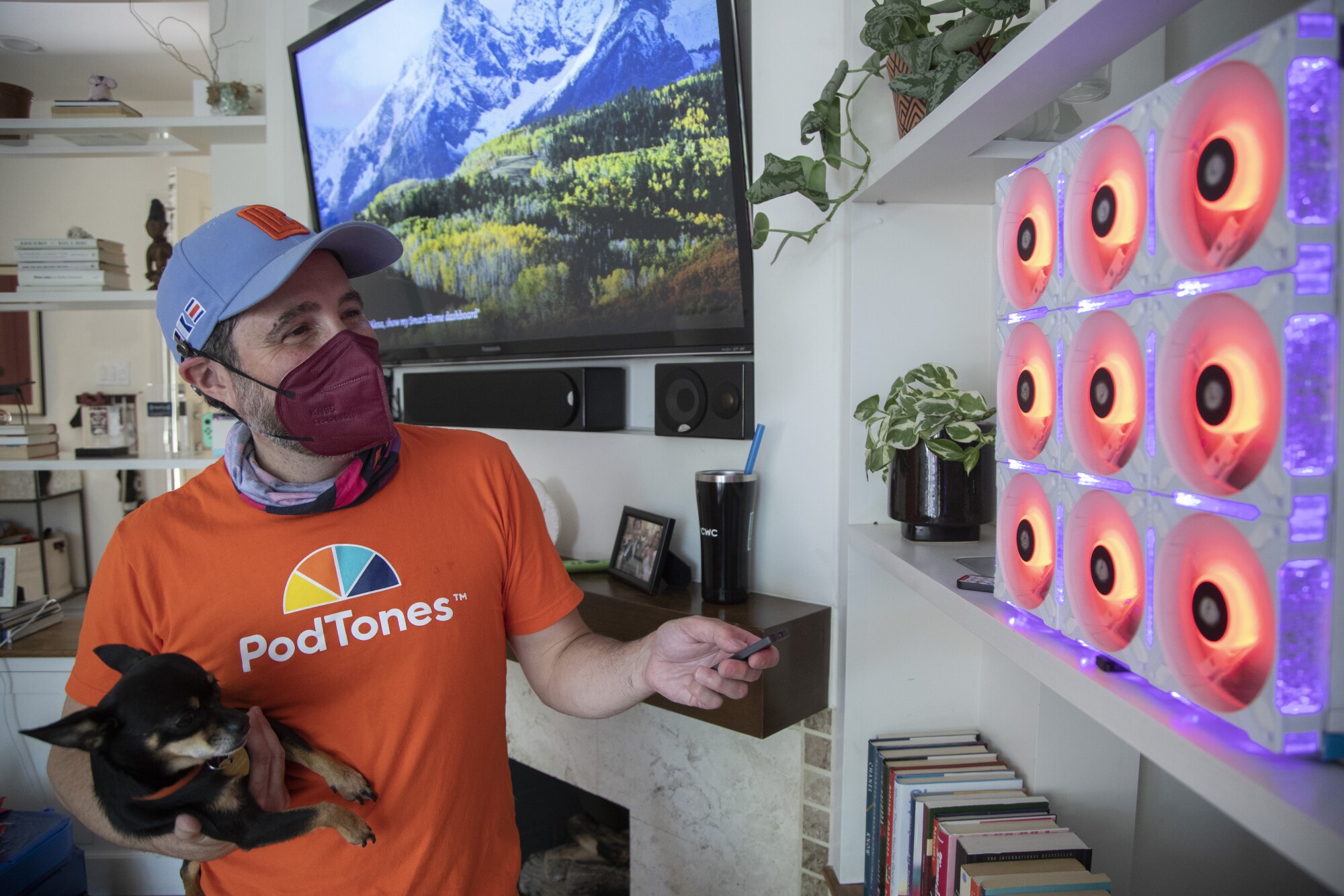 Alex LeVine who has a background in electrical engineering, decided to have fun with DIY air filtration