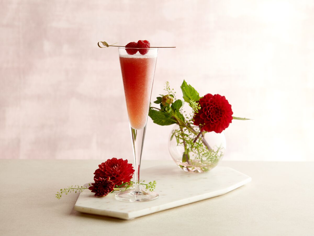 Rose d’Amour Valentine's Day cocktail.