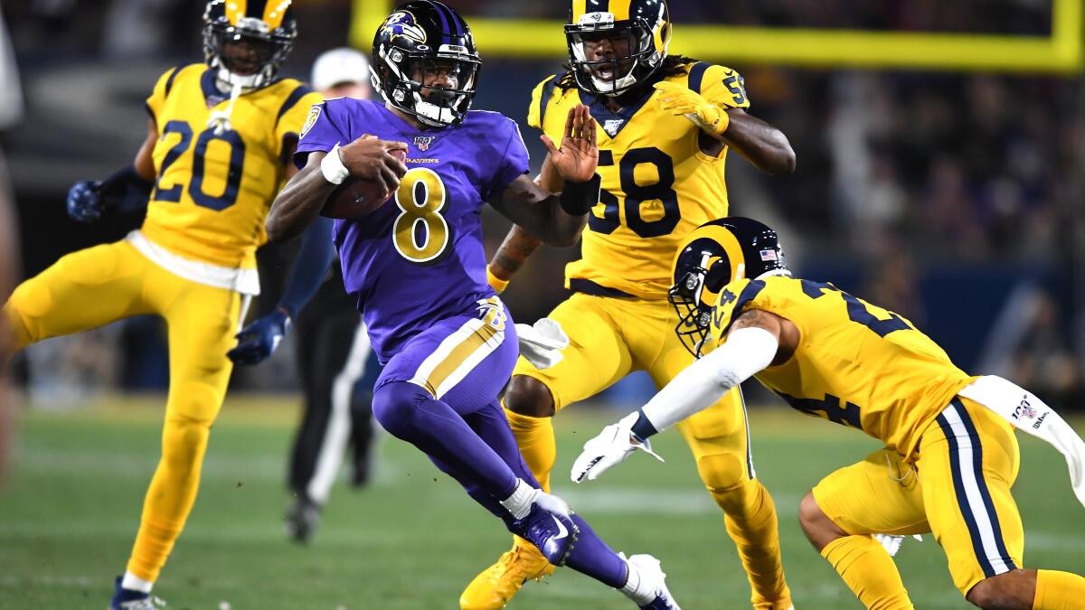 Event Feedback: Baltimore Ravens vs. Los Angeles Rams - NFL