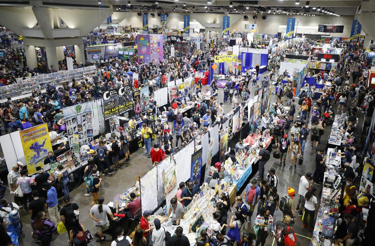 Without much choice, ComicCon goes back to its roots The San Diego