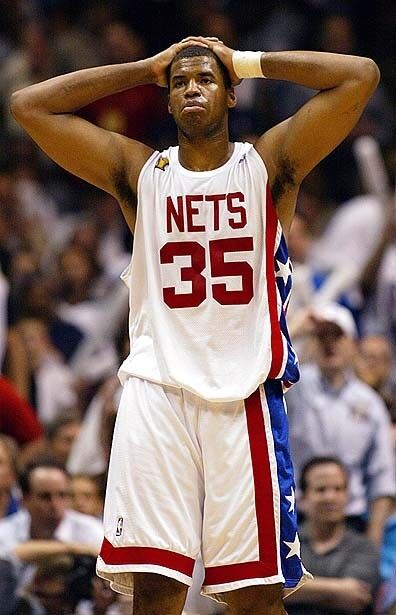 Jason Collins began his NBA career with the New Jersey Nets. In 2003, the Nets played the San Antonio Spurs for the league championship.