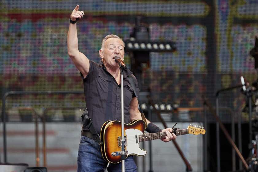 Bruce Springsteen at Volkspark Stadium in Hamburg, Germany July 15, 2023.