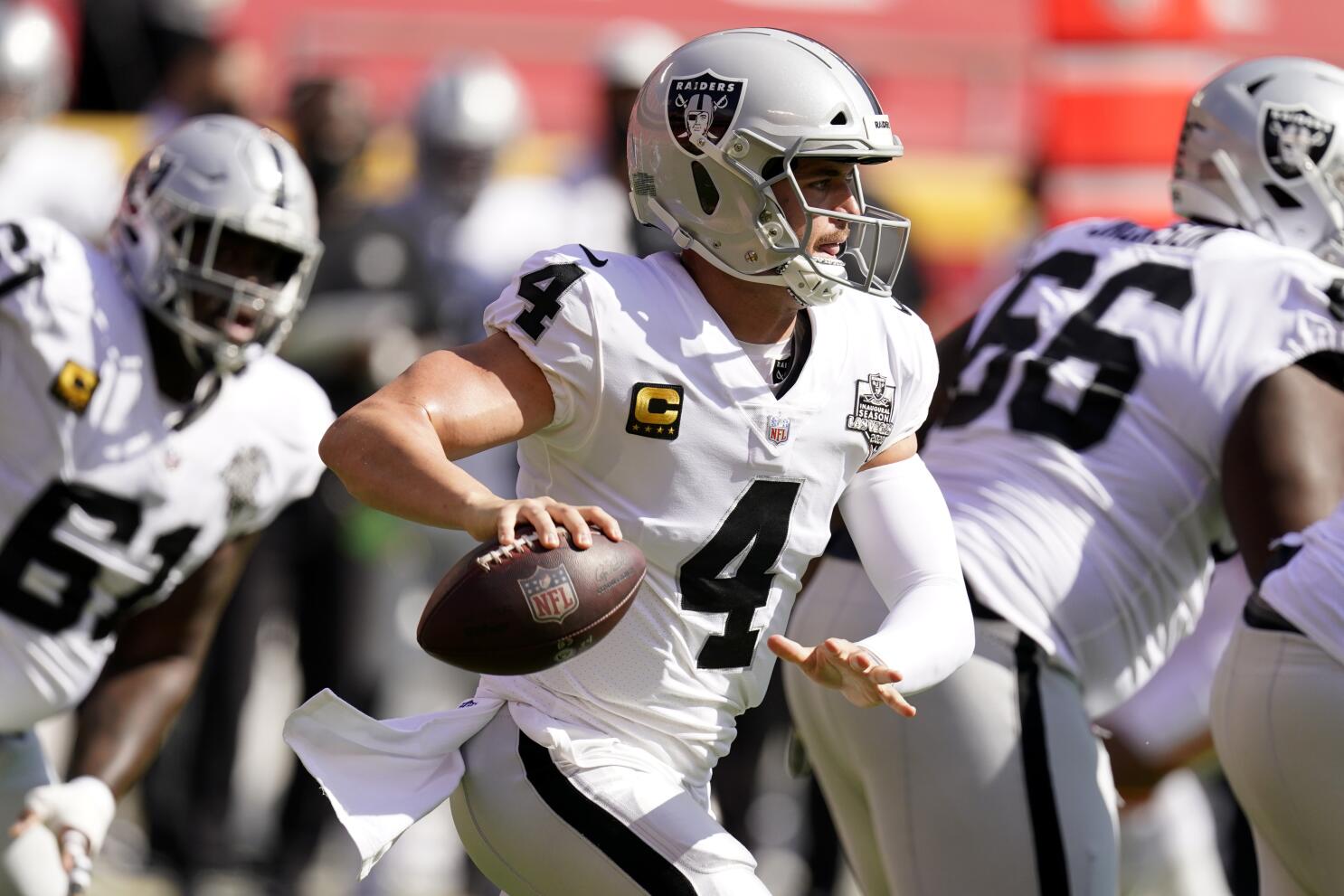 Derek Carr leads Raiders into showdown vs Tom Brady's Bucs - The