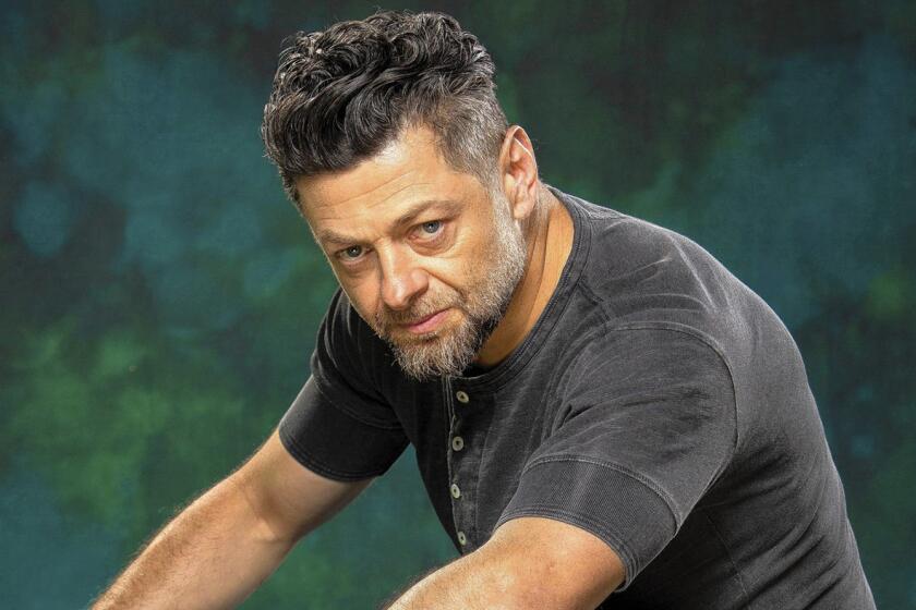 Andy Serkis credits biking and mountain climbing for the agility and stamina to play an ape.