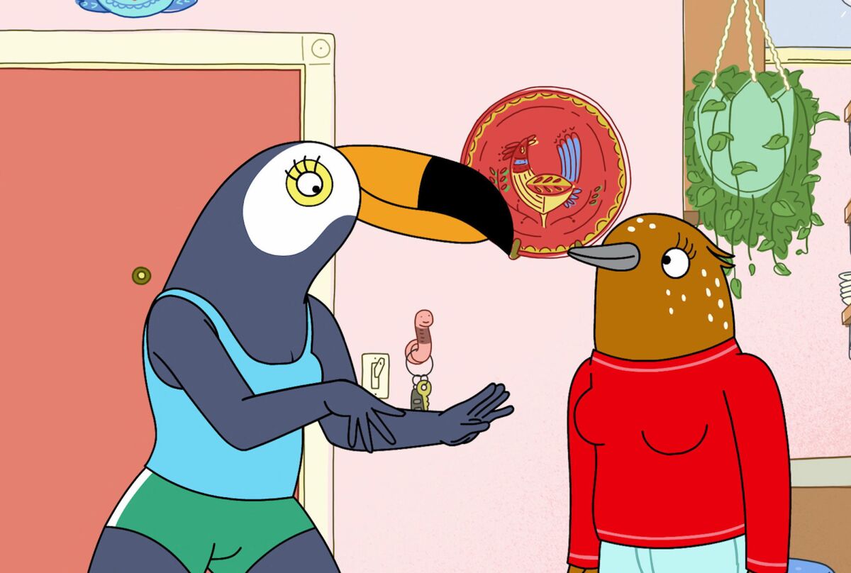 "Tuca & Bertie" will return on Adult Swim after being canceled last year on Netflix.