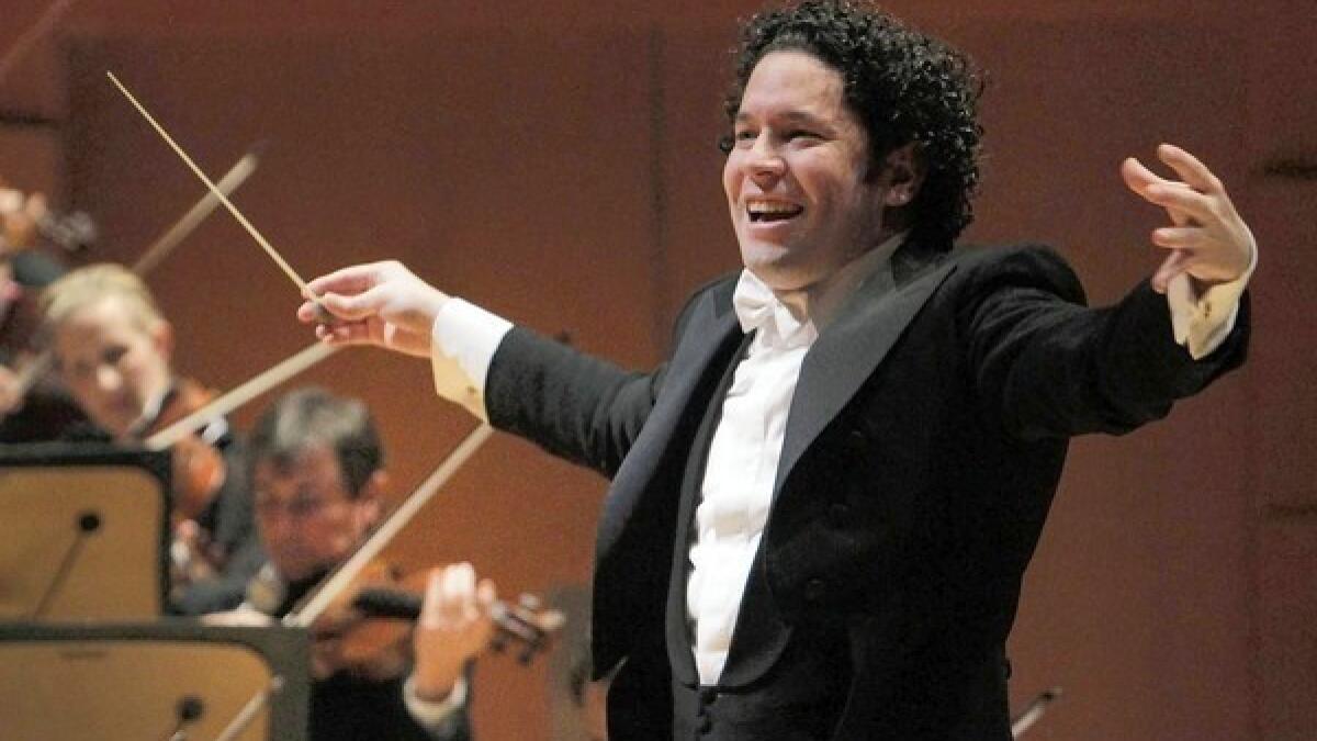 Conductor Gustavo Dudamel: 'Music is more than entertainment
