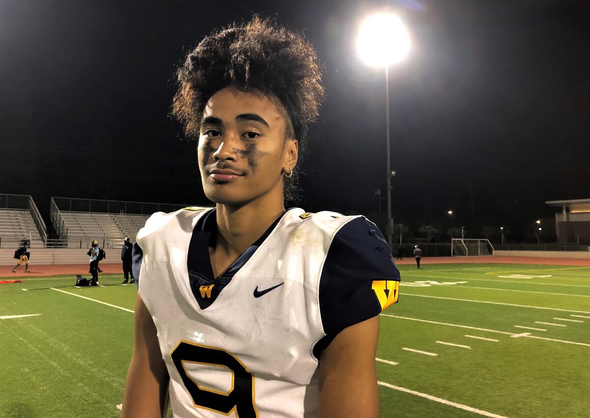 Warren's Nicholaus Iamaleava brings toughness to QB play - Los Angeles Times