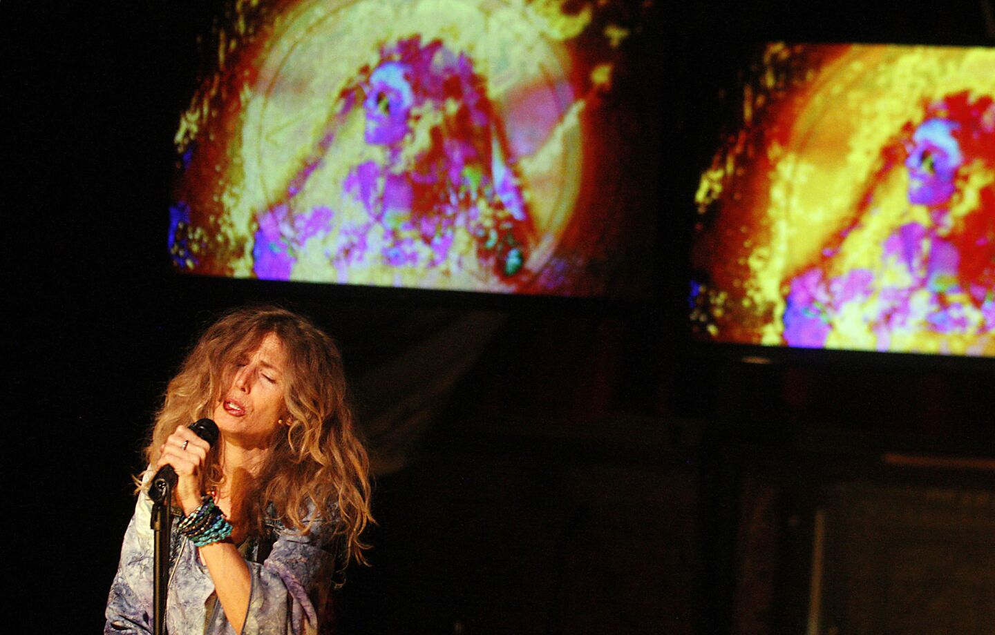 "Room 105: The Highs and Lows of Janis Joplin" by Gigi Gaston at Macha Theatre stars Sophie B. Hawkins as Janis Joplin. It's an intense connection.More: Sophie B. Hawkins channels Janis Joplin's spirit in 'Room 105'