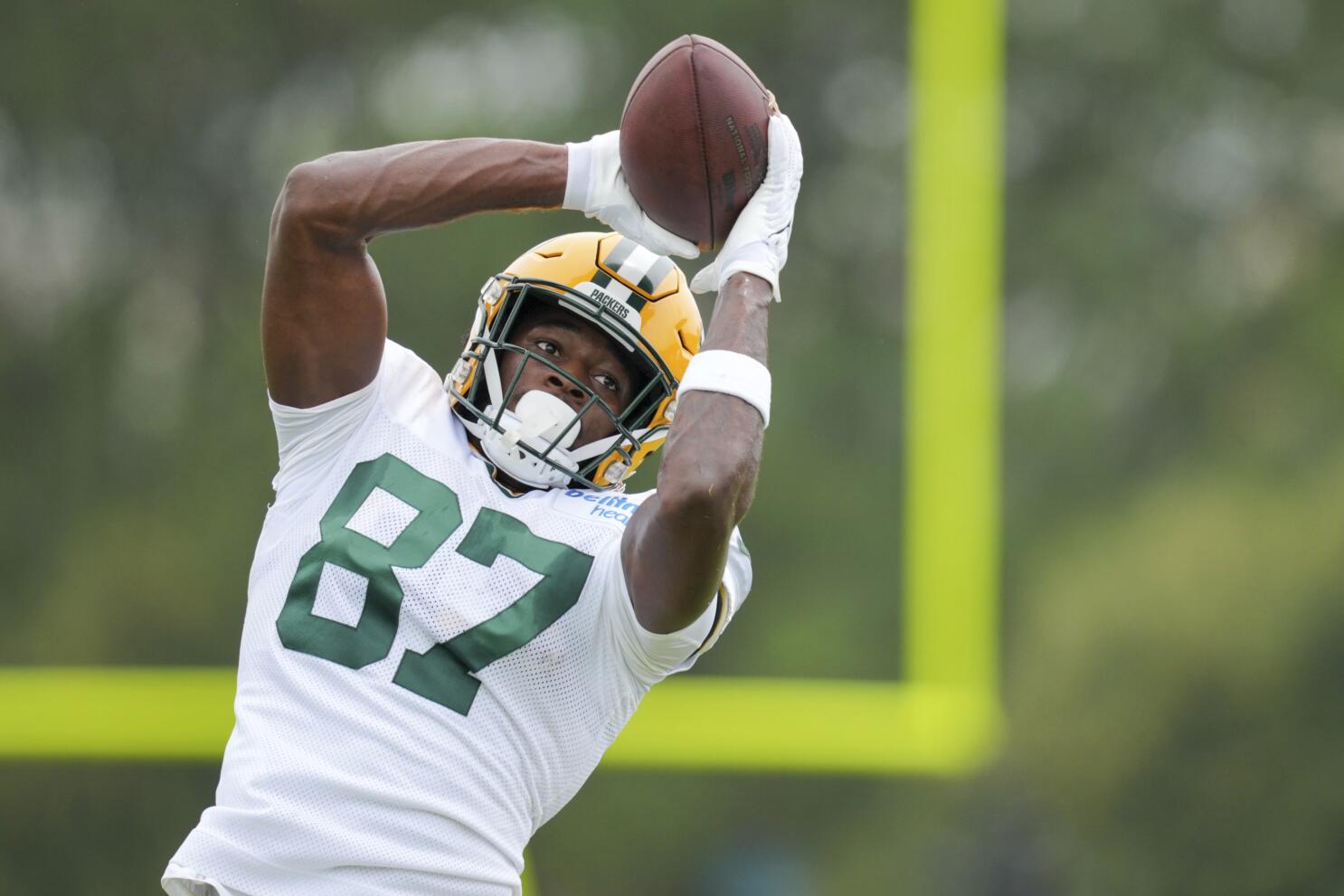 Packers' Romeo Doubs practices on a limited basis while Christian Watson  remains out - The San Diego Union-Tribune