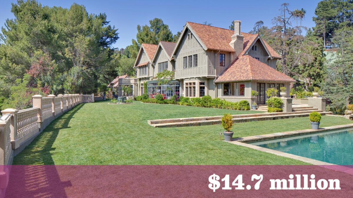The Harvey Mudd estate, designed by noted architect Elmer Grey in 1922, has sold in Beverly Hills for $14.7 million.