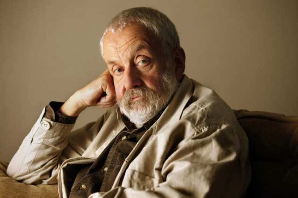 Director Mike Leigh in New York in 2010.