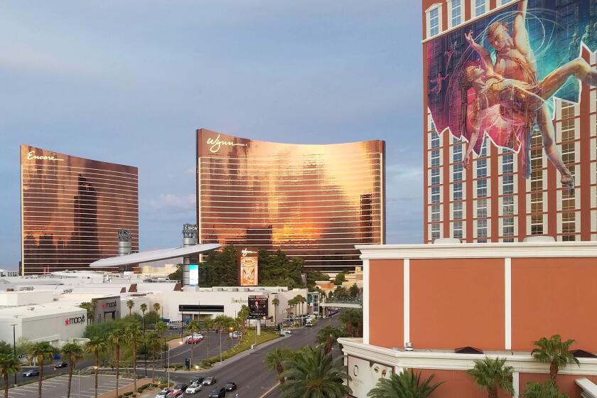 Wynn-Encore resorts in Las Vegas.