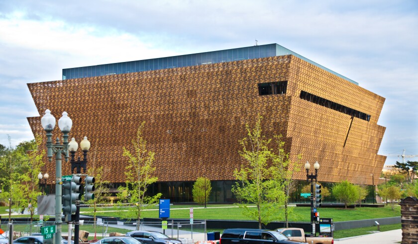 The National Museum of African American History and Culture in Washington, D.C., houses more than 36,000 artifacts.