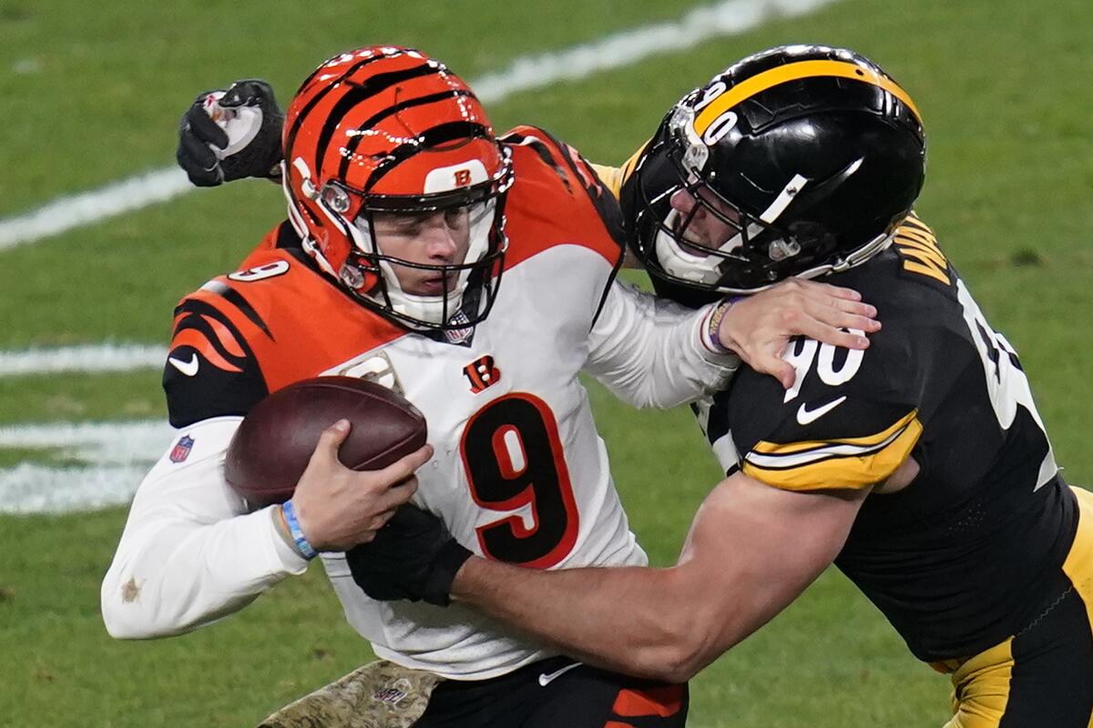 Drubbing by Steelers shows Bengals still lack consistency - The San Diego  Union-Tribune