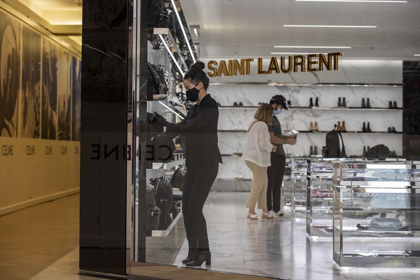 South Coast Plaza reopens