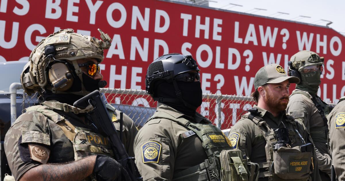 Commentary: The banality of evil in the Border Patrol’s secret anti-immigrant slur Commentary: The banality of evil in the Border Patrol’s secret anti-immigrant slur