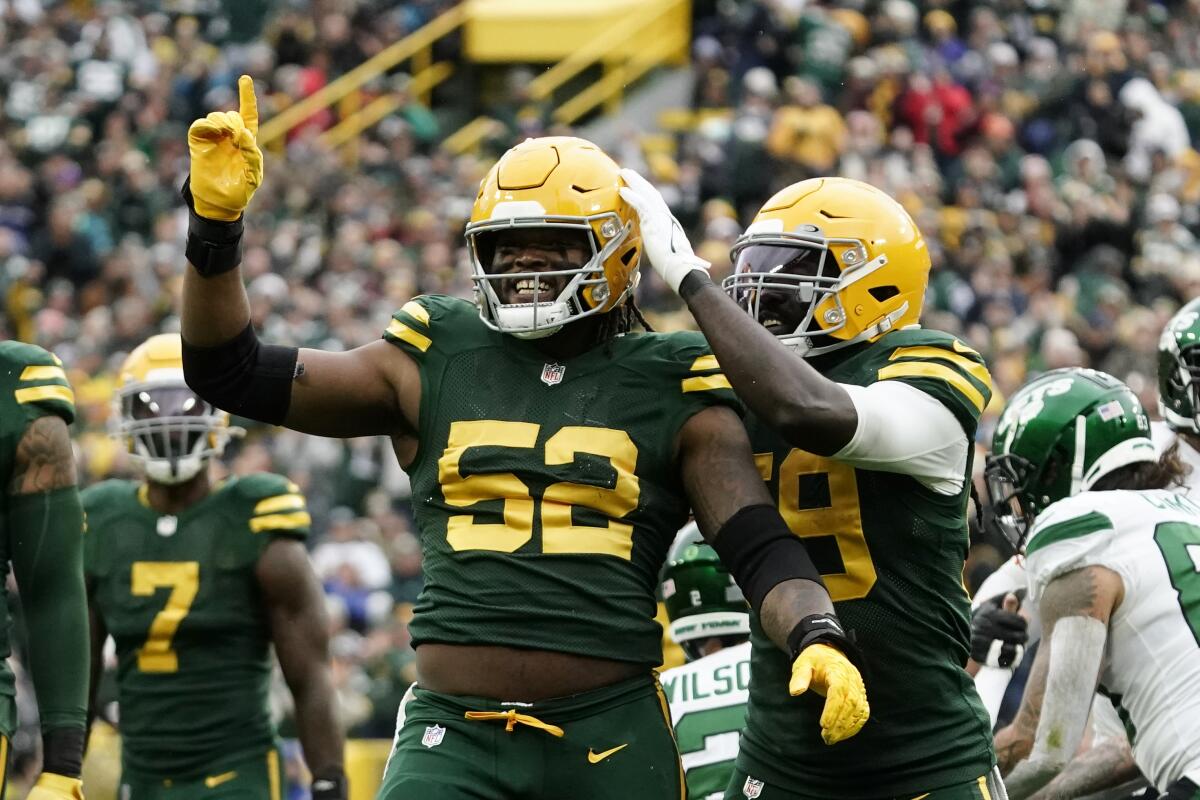 Packers' Rashan Gary seizing all the opportunities he gets as he works his  way back from torn ACL, National