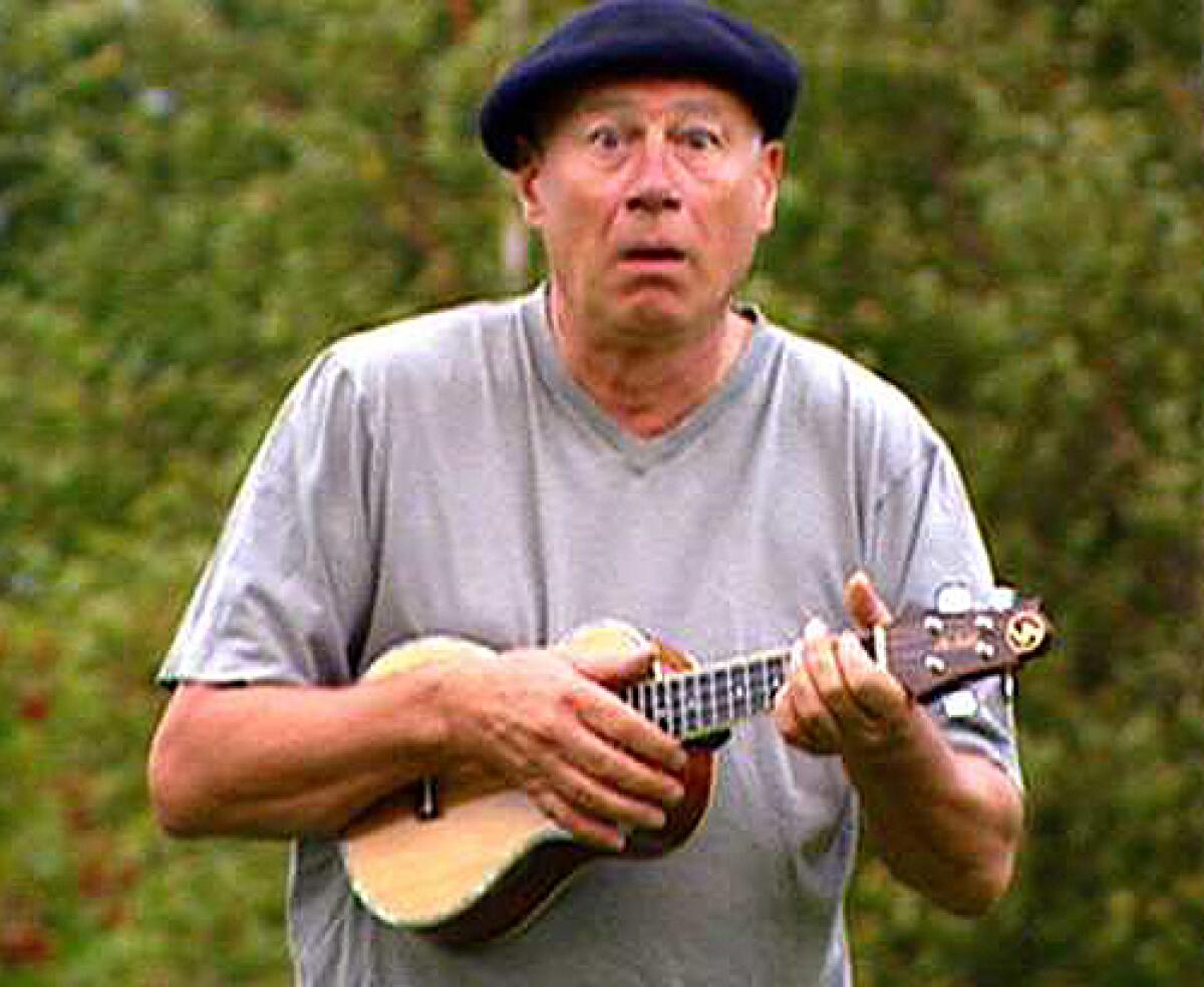 Neil Innes in "The Seventh Python" documentary. The performer and humorist died on Dec. 29 at age 75.