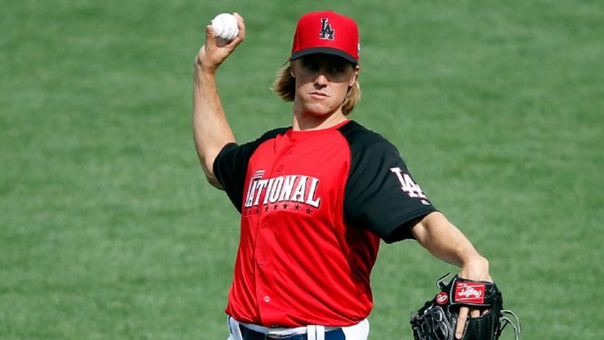 Dodgers' Zack Greinke taking newest invention to mound at All-Star Game –  Orange County Register