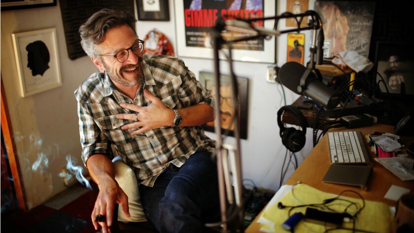 Marc Maron's taking risks to get the story - Los Angeles Times