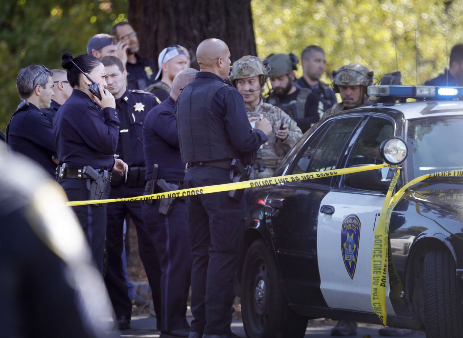 Oakland school shooting: Police search for gunman, motive in attack that wounded 6