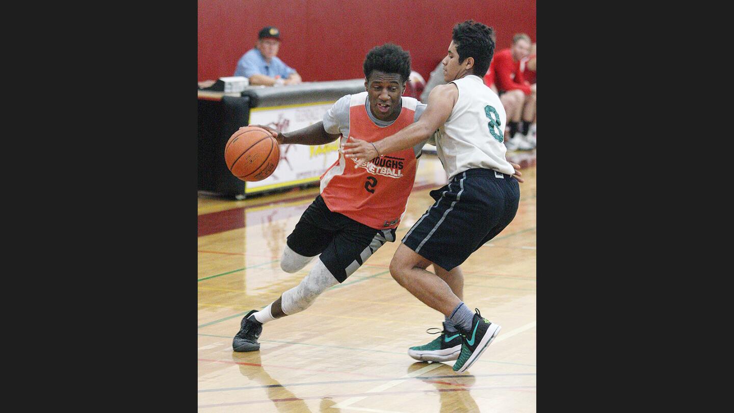 Photo Gallery: Summer league basketball in Glendale College Shootout between Burroughs and Eagle Rock