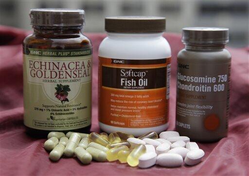 Off-the-shelf vitamins and herbal supplements cannot be bought with food stamps in Florida.
