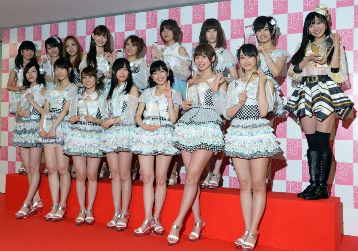 Japanese girl group AKB48 dragged into Olympic protest - Los ...