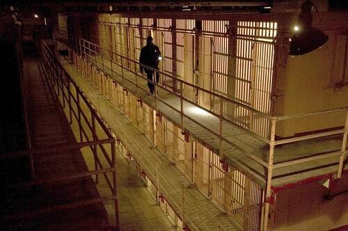 Alcatraz at night