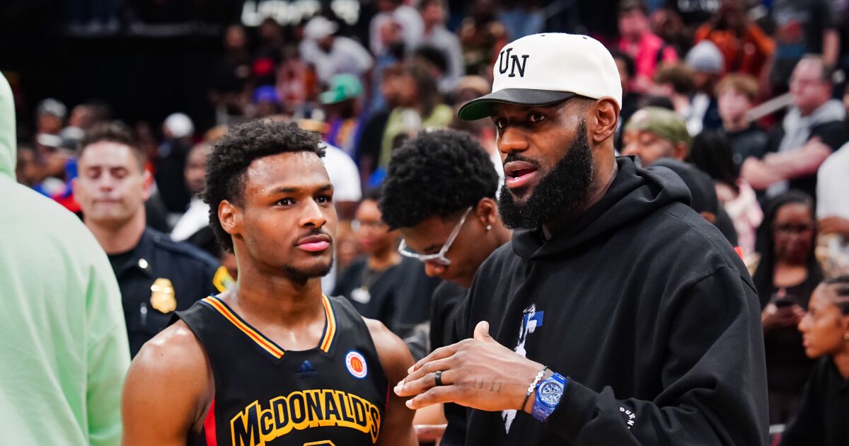 Bronny James is released from the hospital, LeBron says ‘everyone doing great’
