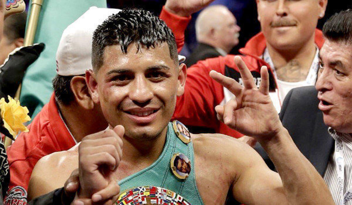 Abner Mares will defend his world featherweight title Aug. 24 at the StubHub Center.