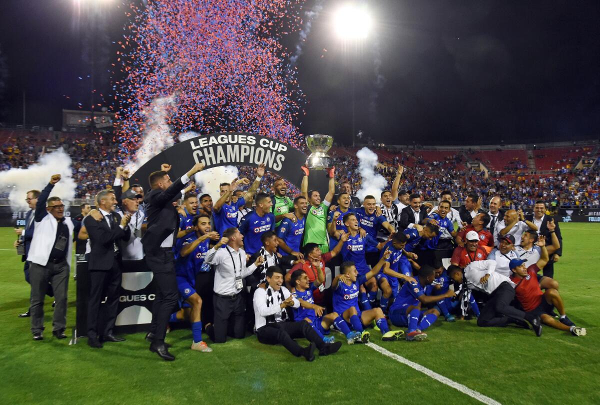 Cruz Azul gana la primera edición de la Leagues Cup.