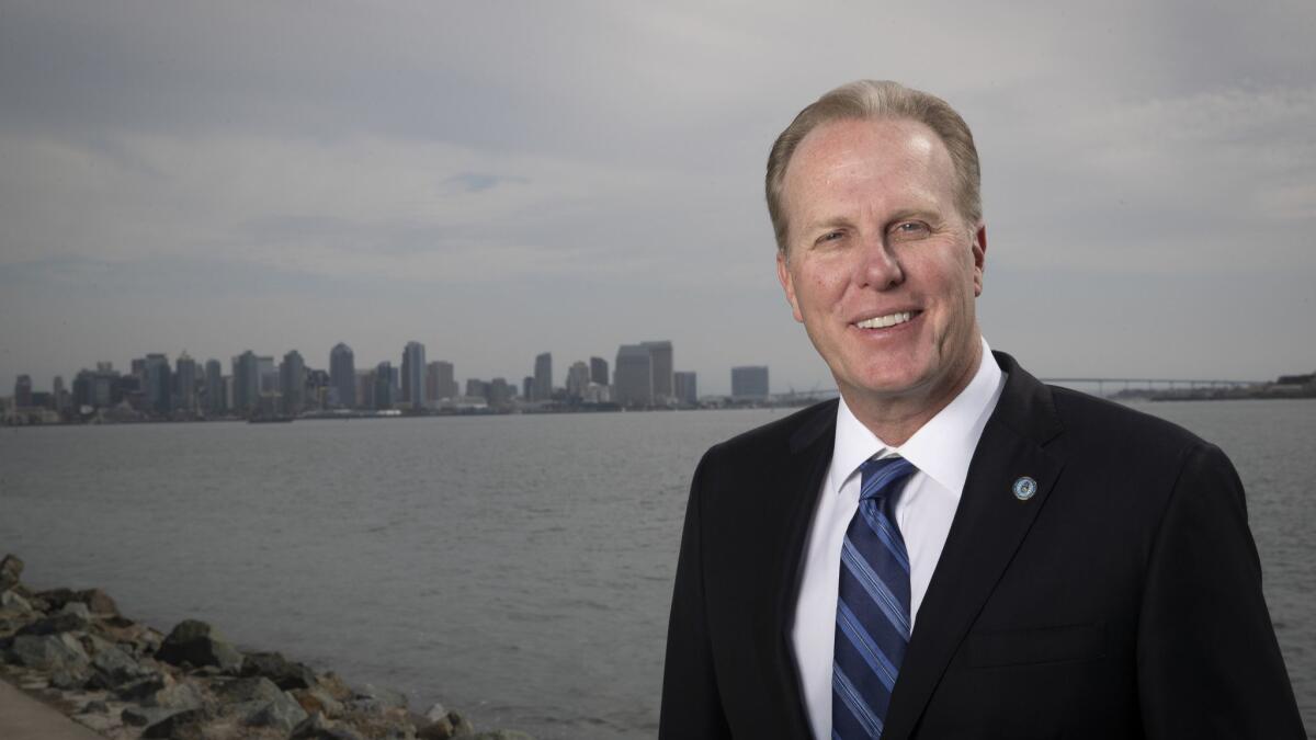 San Diego Mayor Kevin Faulconer is authoring many homebuilding proposals.