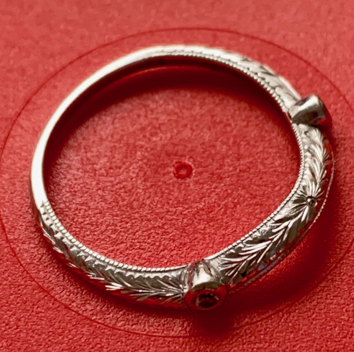 If this ring guard and its accompanying ring (not shown) belong to you, email plutosquared@icloud.com.