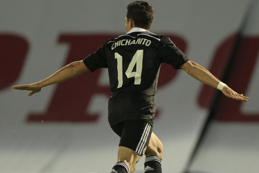 Javier 'Chicharito' Hernández, delantero del Real Madrid, será parte del equipo que disputará la Copa Oro.