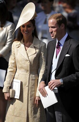 Catherine, Duchess of Cambridge, and Prince William.