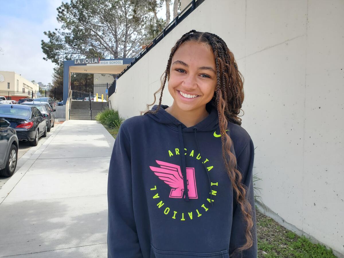 La Jolla High School runner Payton Smith will be competing this week in the Nike Outdoor Nationals tournament.