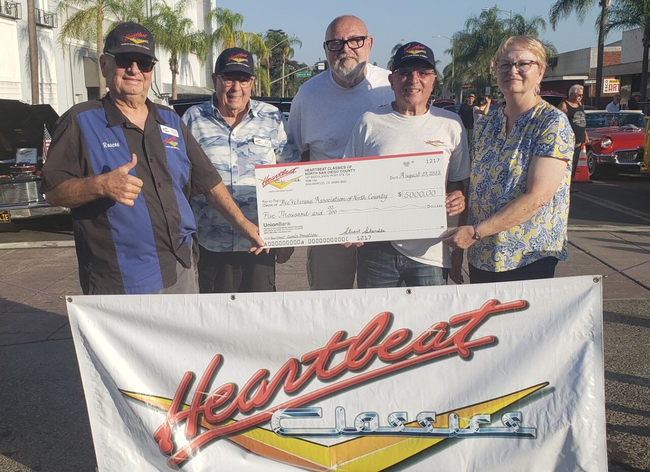 Car club supports Veterans Association of North County - The San Diego  Union-Tribune