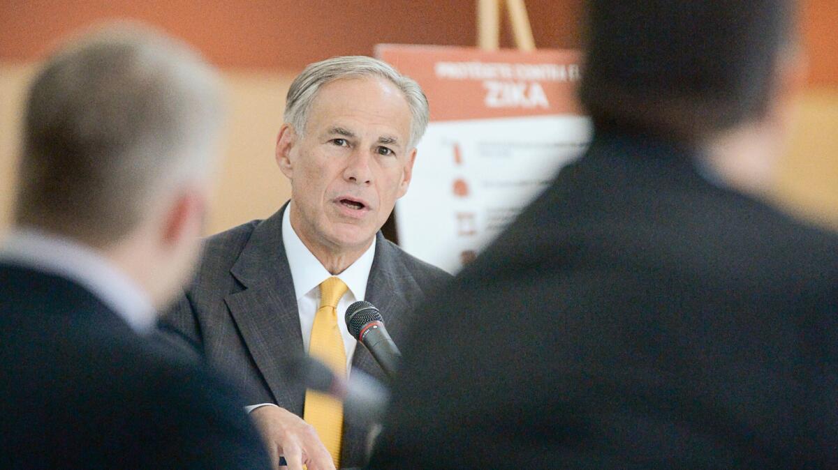 Texas Gov. Greg Abbott is applying for a waiver to exclude Planned Parenthood from federally funded Medicaid -- and the Trump administration may look kindly on his bid.