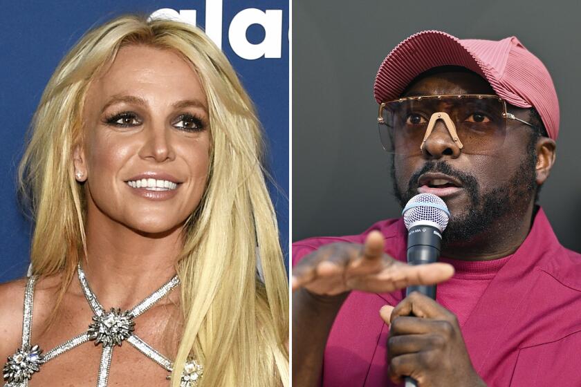 Britney Spears and will.i.am 