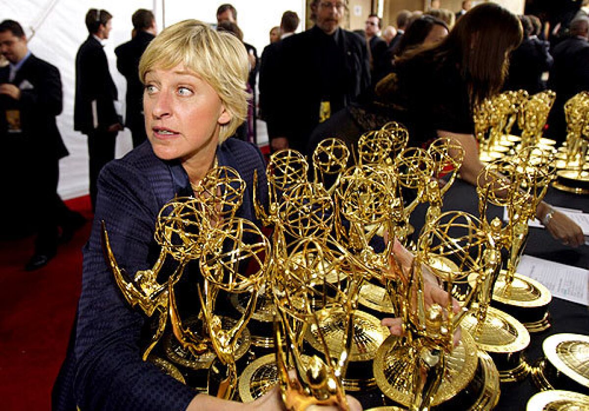 After 9/11, DeGeneres was set to host the Emmys, but it was postponed twice. When the show finally aired, DeGeneres touched on the attacks, saying, "What would bother the Taliban more than seeing a gay woman in a suit surrounded by Jews?"