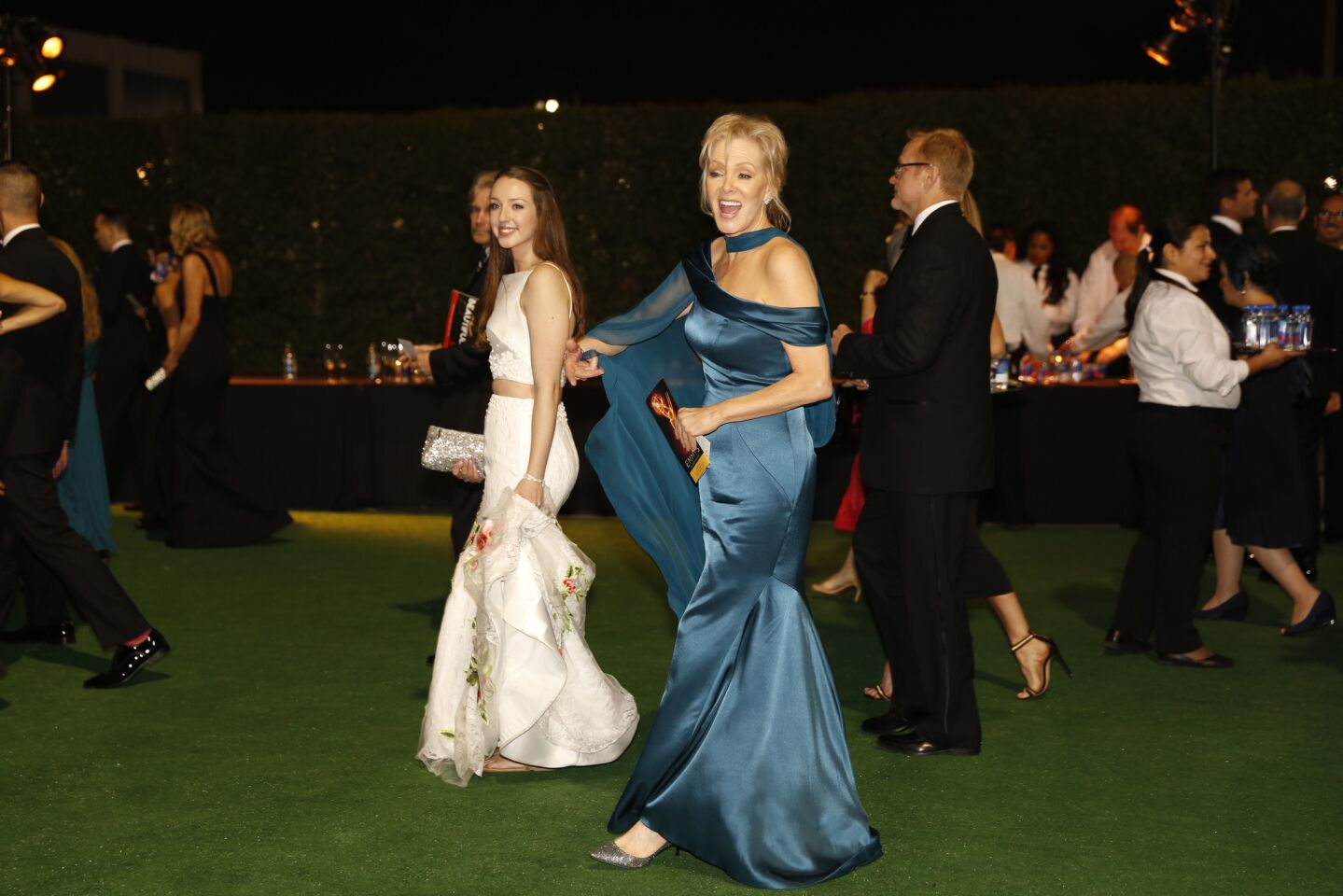 Jean Smart, center, at the Governors Ball after the 68th Primetime Emmy Awards.