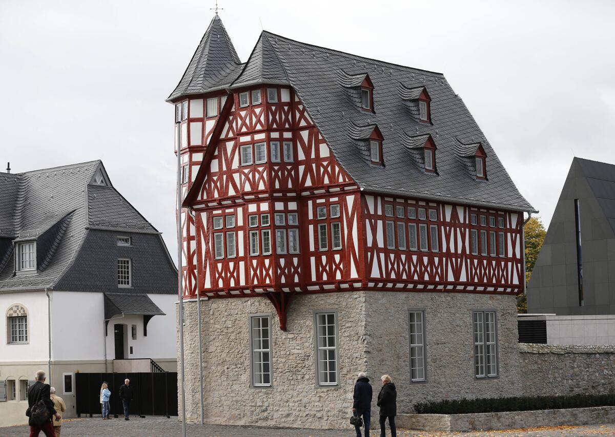 The Limburg, Germany, residence of Bishop Franz-Peter Tebartz-van Elst, on which he is accused of spending $42 million in church funds, may be turned into a refugee center or soup kitchen, a British newspaper has reported.