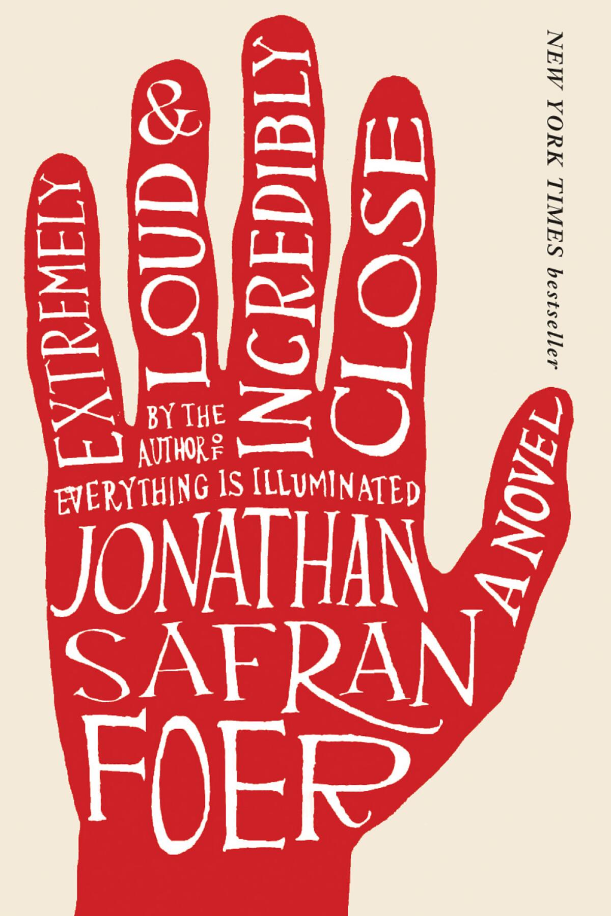 Book jacket for "Extremely Loud and Incredibly Close" by Jonathan Safran Foer