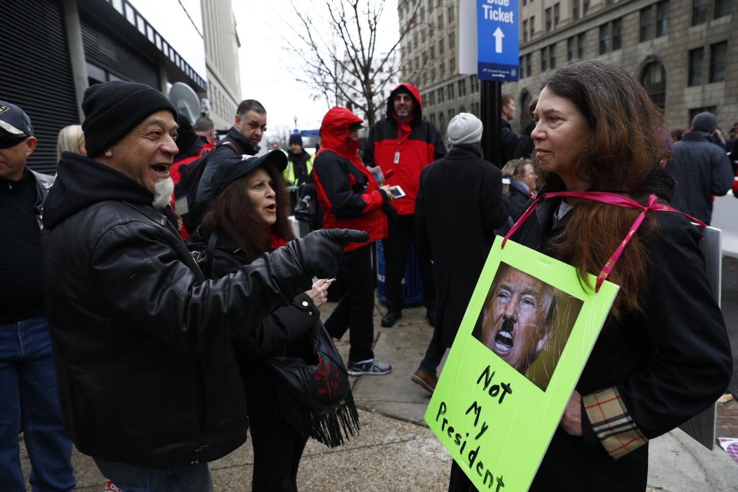 Trump inauguration protest