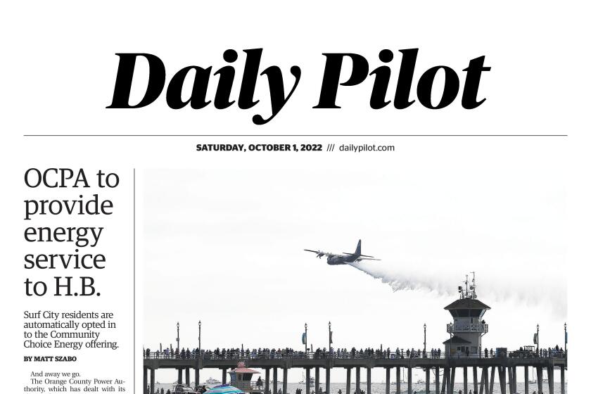 Oct. 1, 2022 Daily Pilot cover