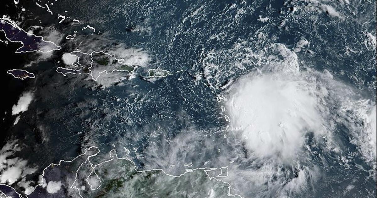 Tropical Storm Philippe is heading towards Bermuda on its way to Canada