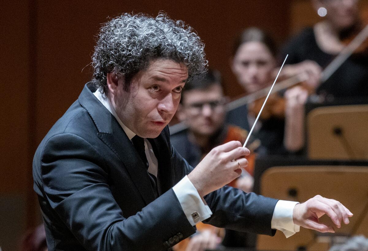 Gustavo Dudamel, the L.A. Phil's music and artistic director, aims to expand an art form historically dominated by European men.