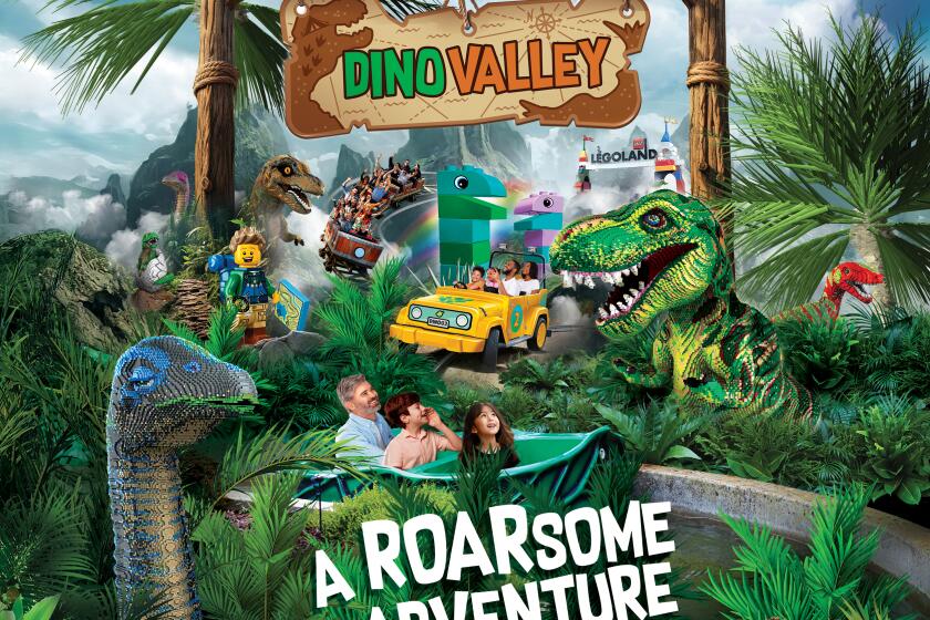 Legoland's new Dino Valley, planned for 2024, will include two new rides.