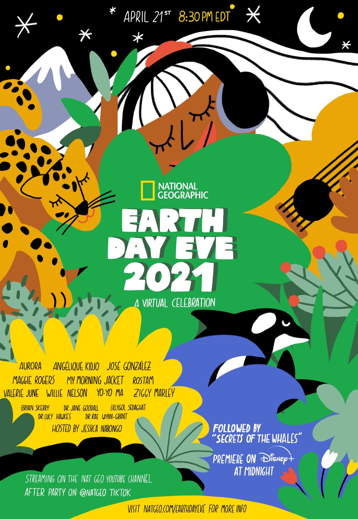 National Geographic Earth Day Eve poster